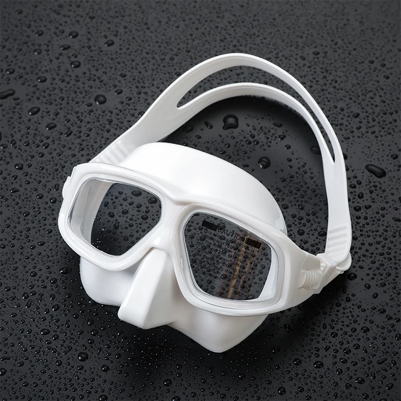 Sporting Diving Mask Free Diving Surface Mirror High Definition Anti-fog Lens Sn - £56.93 GBP