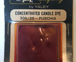 Vintage Fuschia Candle Crafting by Yaley Concentrated Candle Dye Sealed - £7.09 GBP