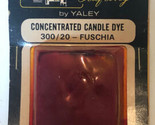 Vintage Fuschia Candle Crafting by Yaley Concentrated Candle Dye Sealed - $8.90