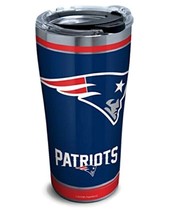 Tervis 20 Oz New England Patriots Stainless Steel Insulated Tumbler Hot Cold - £17.80 GBP