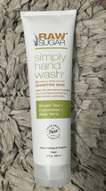 Raw Sugar Hand Wash Sensitive Skin Green Tea, Cucumber &amp; Aloe. Vera .Veg... - $13.40