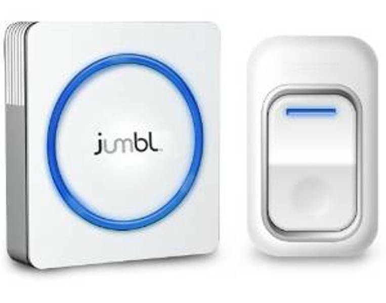 JUMBL HIPDA01 WIRELESS DIGITAL DOORBELL W/48 CHIMES, 200M RANGE - NEW! - $6.98