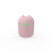 Ultrasonic Air Humidifier Moisturizing Spray With LED Night Light Color Pink - £11.05 GBP