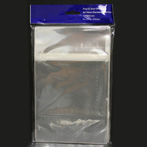100 Clear Resealable OPP Plastic Bags Wrap for 14mm Standard DVD Cases - £12.64 GBP