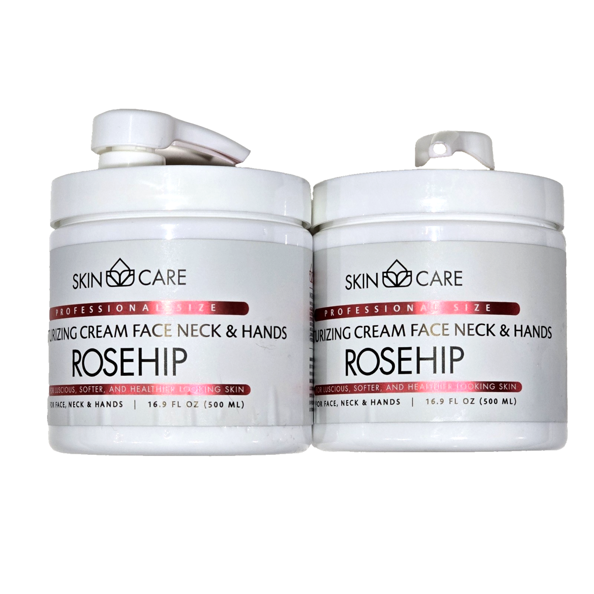 2 Pk Skin Care Professional Size Rosehip Moisturizing Cream Face Neck Ha... - $26.99