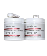 2 Pk Skin Care Professional Size Rosehip Moisturizing Cream Face Neck Ha... - €23,17 EUR