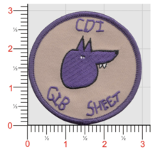 Marine Corps VMM-364 Purple Foxes Special Fox Cdi Hook &amp; Loop Embroidered Patch - £27.90 GBP