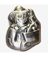 Wilson Aluminum Cake Pan Farmer Scarecrow Bucket of Apples Kids Birthday... - $152.28 MXN