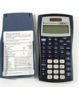 Texas Instruments TI-30X IIS Scientific CALCULATOR with case - BLUE - $8.99