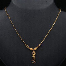 BIS 916 Hallmark Actual Gold 18.5cm Tassel Necklaces Grand Niece Pretty Jewelry - £1,538.85 GBP
