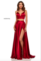 Sherri Hill Red Prom Dress, Style 52488, Size 0 - $300.00