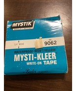 Vtg NEW/SEALED BORDEN MYSTIK SELF-STIK MYSTI-KLEER WATERPROOF TAPE 3/4&quot;x... - $39.60