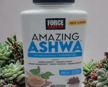 Force Factor Amazing Ashwa 60 Superfood Soft Chews With KSM-66 Exp 04/2025 - £17.55 GBP