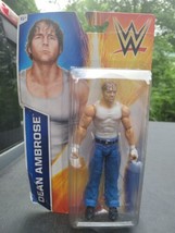 Mattel 2014 WWE Dean Ambrose Action Figure New In Package Shows Shelf Wear - $23.75