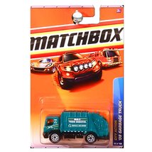 Matchbox 2010 City Action 2008 Garbage Truck Trash Removal Green Recycle - $26.94