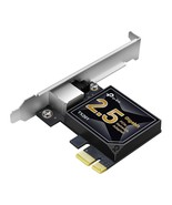 TP-Link 2.5GB PCIe Network Card (TX201)  PCIe to 2.5 Gigabit Ethernet Ne... - £39.04 GBP