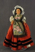 Vintage French Celluloid Spanish Dress Costume Ethnic Doll La Nicoise Poupees - £29.11 GBP