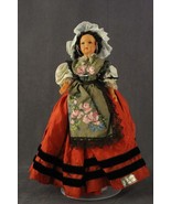 Vintage French Celluloid Spanish Dress Costume Ethnic Doll La Nicoise Po... - £29.12 GBP
