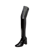 Brash Women&#39;s Rudd Square Toe Over the Knee Boot SIZE 7.5 BLACK PATENT - €25,78 EUR