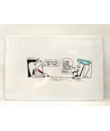 Vintage 1999 Emerson Quillin Cartoon Comic Sketch 18x12 Matted Signed by... - $49.49