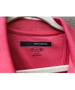 Greg Norman Play Dry Men&#39;s XL Coral Golf Casual Shirt Polo S/S Stretch P... - $33.49 CAD
