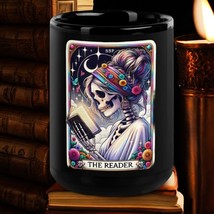 &quot;The Reader Mug - Gothic Skeleton Book Lover Coffee Cup&quot; - $15.99+