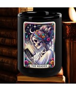 &quot;The Reader Mug - Gothic Skeleton Book Lover Coffee Cup&quot; - £12.91 GBP+