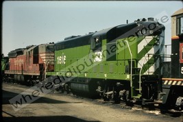 Original Slide Burlington Northern BN 1616 EMD GP7 Cicero ILL 4-6-1971 - £11.95 GBP