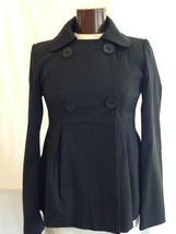 St. Bernard Women&#39;s Jacket Black Double Breasted Jacket Size EU 36 US 8 - £39.56 GBP