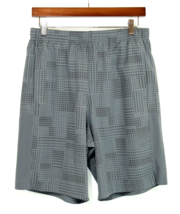 Men&#39;s Jockey Active Printed Shorts  9 inch Woven Mesh Venting Grey Medium $50 - £10.35 GBP