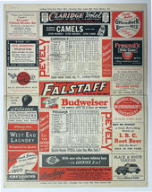 1941 St. Louis Cardinals/Pittsburgh Pirates Sportsman Park 11.25x14.25 Official  - £110.05 GBP