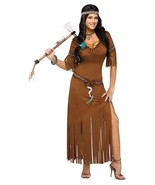Fun World - Indian Summer -  Adult Costume - Wild West - Brown - Medium/... - £31.44 GBP