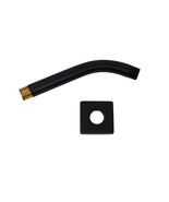 Brizo RP74448BL Essential 7&quot; Linear Square Shower Arm and Flange - Matte... - $65.90