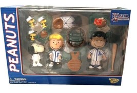 New Vintage Snoopy Peanuts All Star Charlie Brown Baseball Team Memory Lane - £44.83 GBP