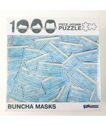 Buncha Masks 27&quot; x 19&quot; Jigsaw Puzzle, 1000 Pieces - £23.90 GBP