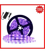UV LED Black Light Strip 60W 16.4FT - Enhance Your Halloween &amp; Christmas... - $835.85 MXN