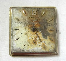 Longines 14k Yellow Gold 17 Jeweled Watch Face &amp; Back - $314.10