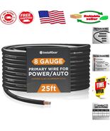 8 Gauge 25ft Copper Clad Aluminum Power Cable for Automotive Excellence - $332.15 MXN
