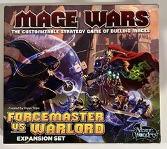 Mage Wars Forcemaster vs. Warlord Expansion Set - New Sealed 2012 Arcane... - $14.85