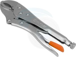 10inch Straight Oval Jaw Vice Grips Wrench Locking Lock Grip Pliers - £11.53 GBP