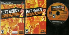 Tony Hawk&#39;s Underground 2 Playstation 2 Cd Complete Untested As Is - £11.91 GBP