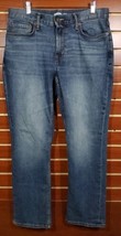 NEW Men&#39;s Built-In Tough Straight Jeans Flex Denim Faded Medium Blue Wash  $59 - £31.28 GBP