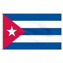 Cuba Nylon Flag 4&#39;x6&#39; - £76.62 GBP