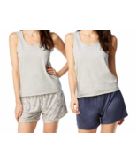 LUCKY Brand ~ GRAY HEATHER ~ Large (L) ~ 3 Piece Pajama Tank & Shorts Set - €21,52 EUR LUCKY Brand ~ GRAY HEATHER ~ Large (L) ~ 3 Piece Pajama Tank & Shorts Set - €21,52 EUR