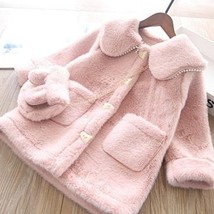 3-10 Year Kids Girls Jacket Autumn Winter Warm   Coat For Girls Christmas  Outer - £62.25 GBP