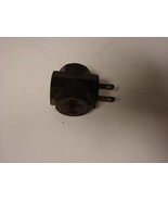 Leviton triple outlet brown 2 wire made in usa vintage - £5.85 GBP