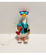 Vintage Duck Tourist Christmas Migration Theme Ornament 1993 Hallmark 3&quot; - $19.99