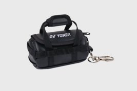 Yonex 24F/W Mini Bag Key Ring Keychain Bag Charm Accessory Black NWT 249... - $46.71