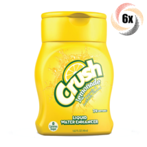 6x Bottles Crush Lemonade Flavor Liquid Water Enhancer | Sugar Free | 1.... - $32.42