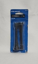 EVERBILT Extra Long/Large Spring Doorstops 4in Oil-Rubbed Bronze Finish 2-Pack - £5.75 GBP